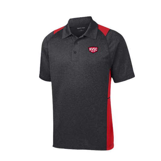 KVSC Sport-Tek® Heather Colorblock Contender™ Polo