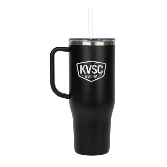 KVSC Perka® 40 oz. Double Wall, Stainless Steel Travel Mug