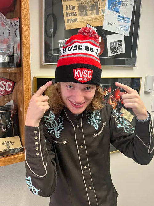 KVSC Knit Hat with Pom