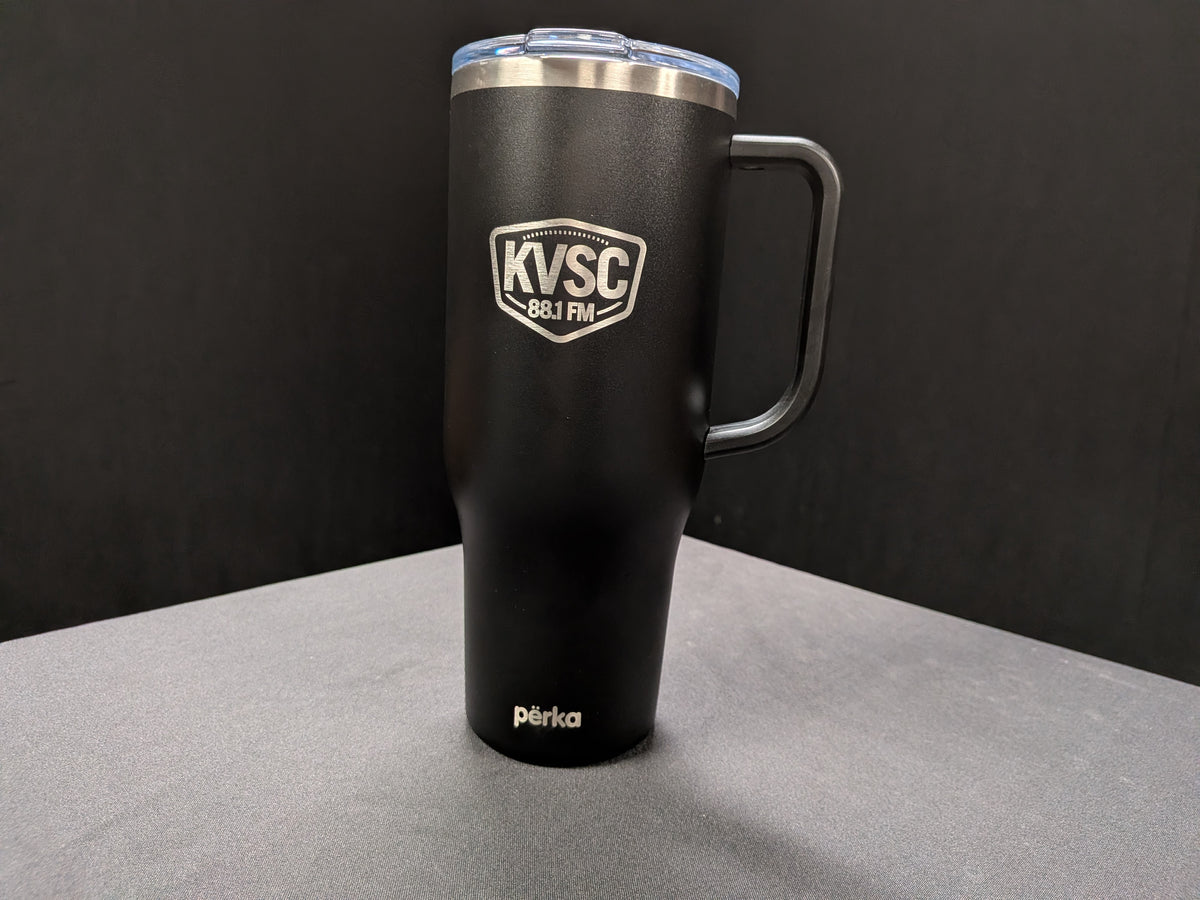 KVSC Perka® 40 oz. Double Wall, Stainless Steel Travel Mug